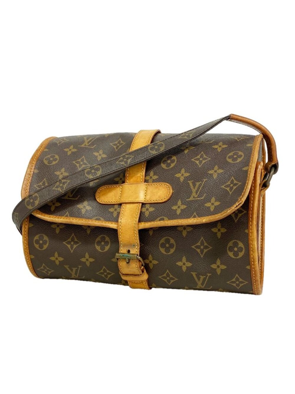 Louis Vuitton Shoulder Bag Monogram Marne Brown